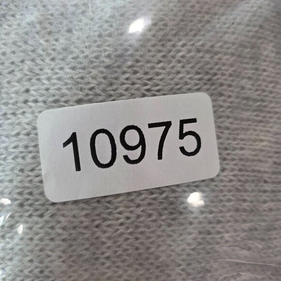 Womens Gap Green & Gray Colorblock Mohair Blend Sweater Long Sleeve Size M - Picture 7 of 7